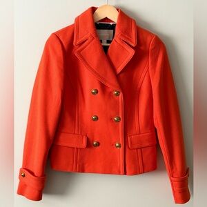 Banana Republic Cropped Wool Blend Peacoat Blazer Jacket XS – Vintage Style